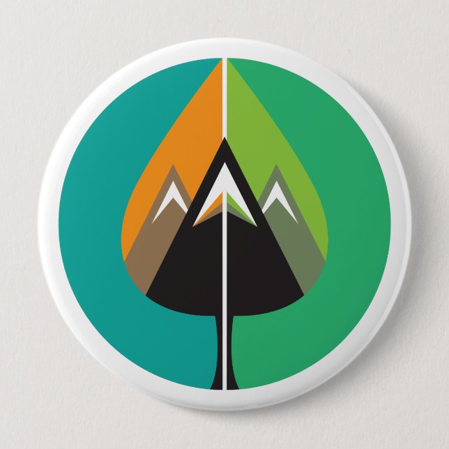 autumn adventures button (Front)