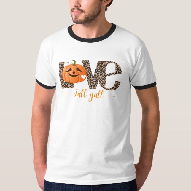 Autumn Aesthetic Cozy Fall T-shirt (Front)