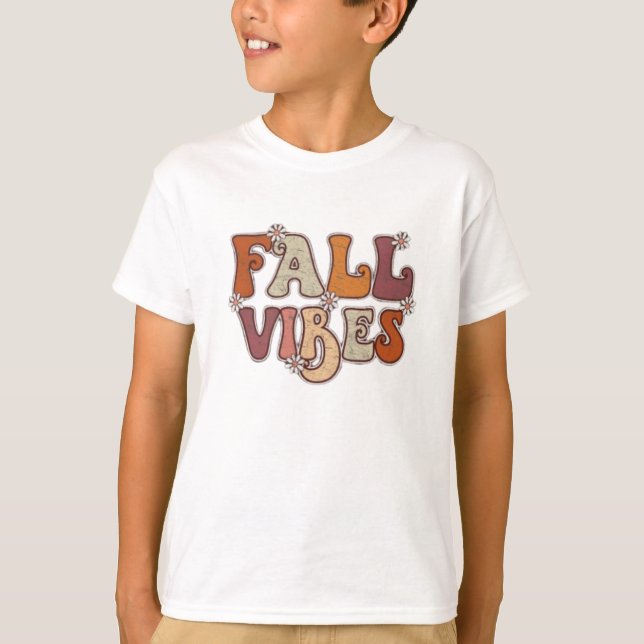 Autumn Aesthetic Cozy Fall T-shirt (Front)