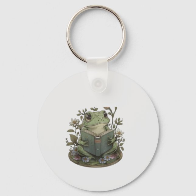 Autumn Aesthetic Cozy Fall T-shirt Keychain (Front)