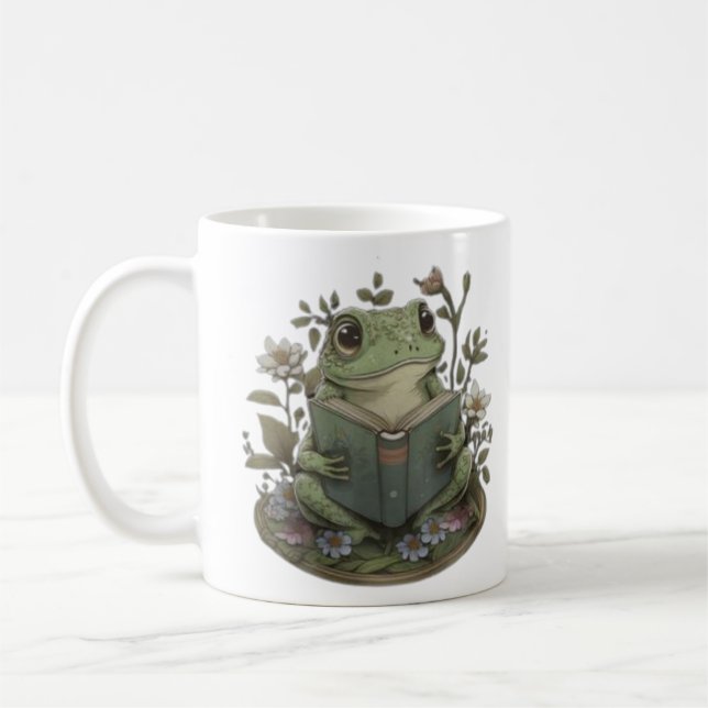 Autumn Aesthetic Cozy Fall T-shirt Tri-Blend Shirt Coffee Mug (Left)