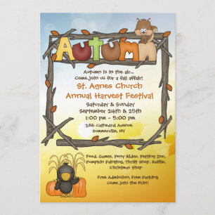 Autumn Affair Invitation