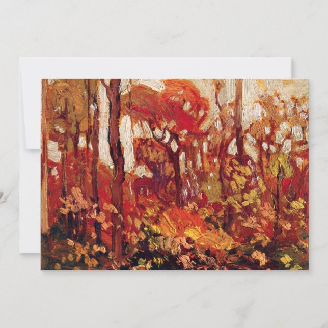 Autumn, Algonquin Park Card (Front)