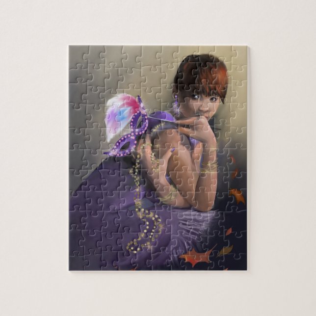 Autumn Allure Puzzle (Vertical)