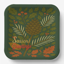 Autumn and Winter Holidays Season's Greetings