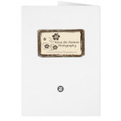 Autumn Angel Card (Back)