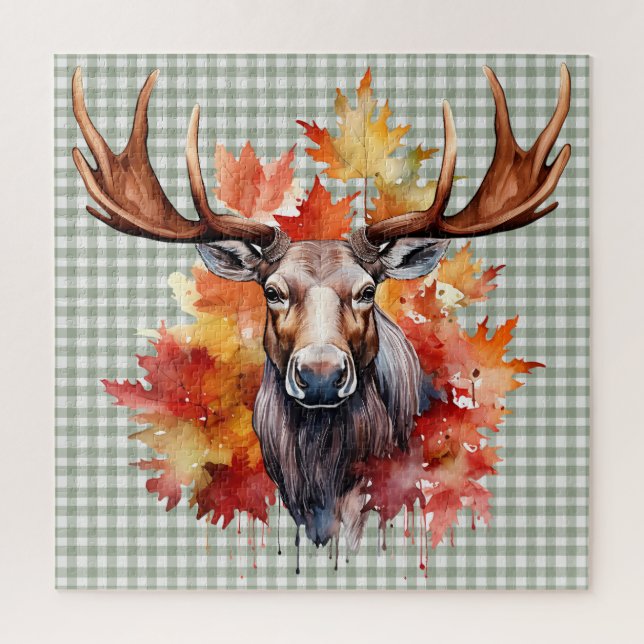 Autumn Animals Puzzle (Vertical)