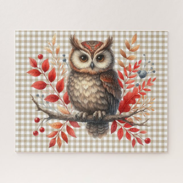 Autumn Animals Puzzle (Horizontal)