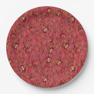Autumn Apples Paper Plates