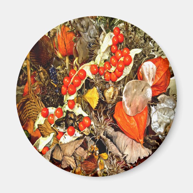 AUTUMN ARRANGEMENT ~ Magnet (Front)