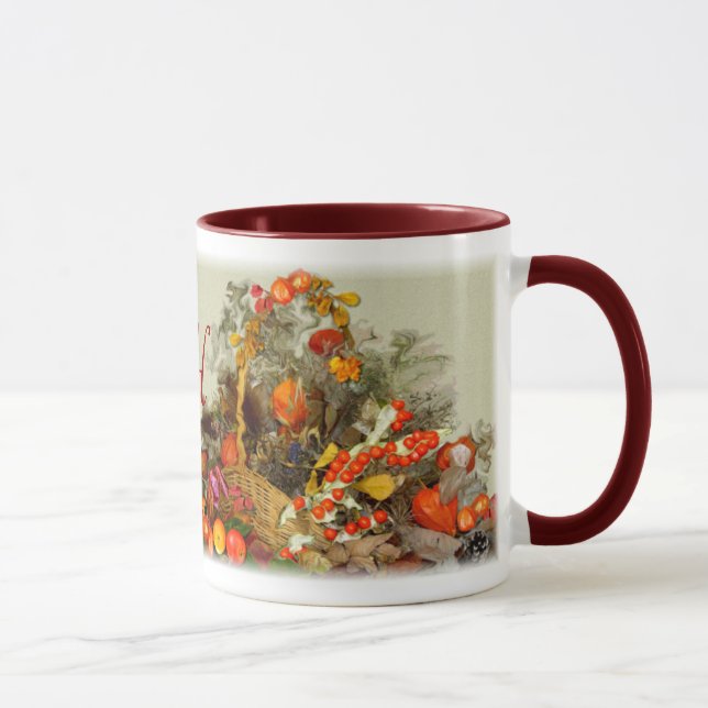 AUTUMN ARRANGEMENT MUG (Right)