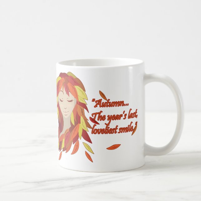 Autumn (Asleep) Coffee Mug (Right)