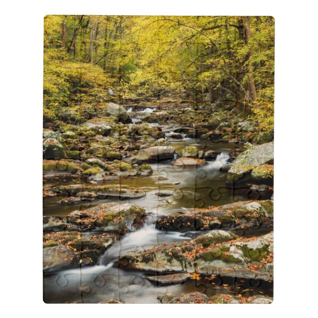 Autumn at Big Creek Jigsaw Puzzle (Puzzle Vertical)