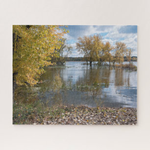 Autumn at Black Dog Lake Jigsaw Puzzle