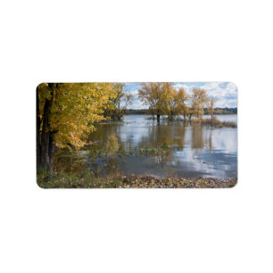 Autumn at Black Dog Lake Label