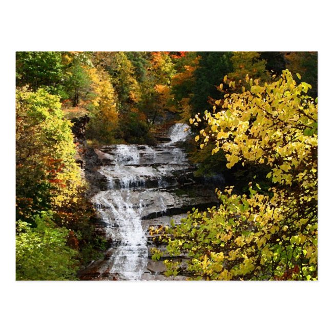 Autumn at Buttermilk Falls