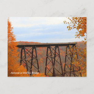 Autumn At Kinzua Bridge Postcard