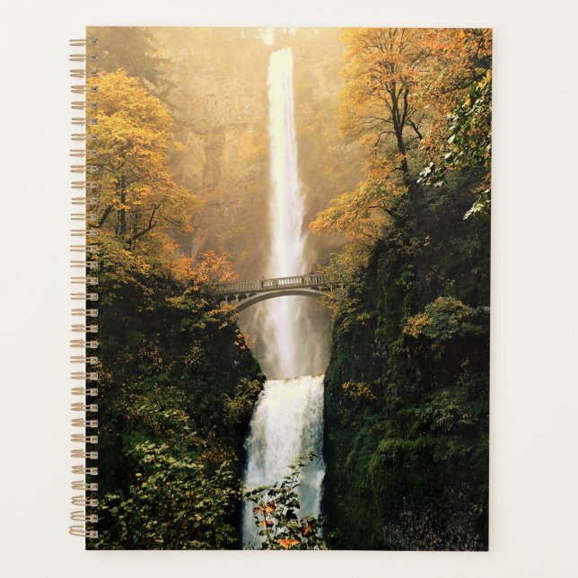 Autumn at Multnomah Falls, OR Planner (Front)