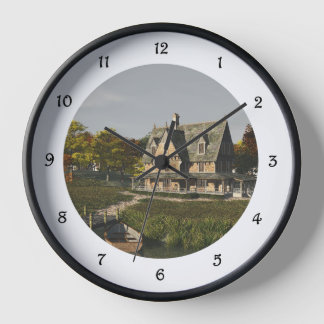 Autumn at the Lake Clock