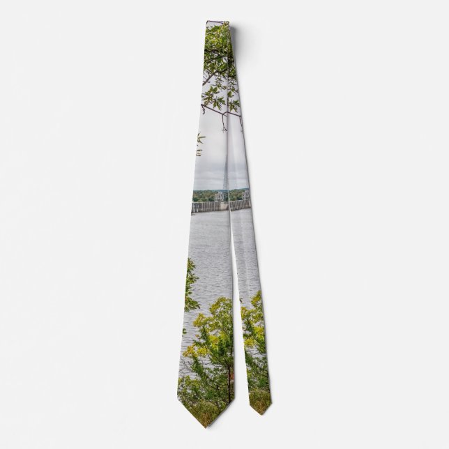 Autumn At Truman Dam Neck Tie (Front)