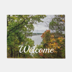 Autumn At Truman Dam Welcome Doormat