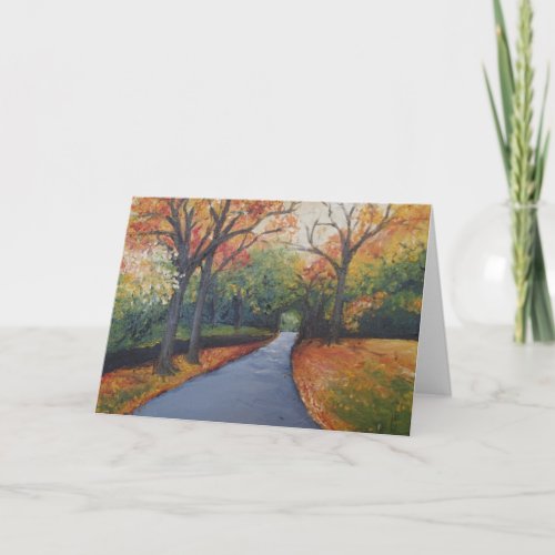 Autumn at Woodlawn Greeting Card