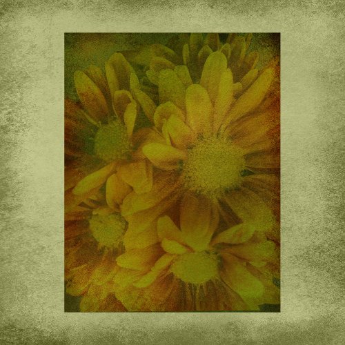 Autumn Aura Floral Scrapbook Paper