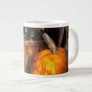 Autumn - Autumn is festive Large Coffee Mug