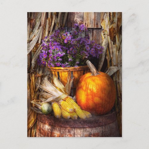 Autumn _ Autumn is festive Postcard
