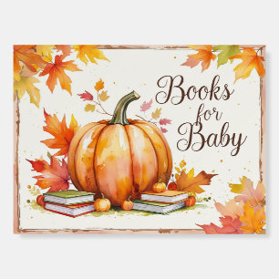 Autumn Baby Shower Book for Baby  Foam Board