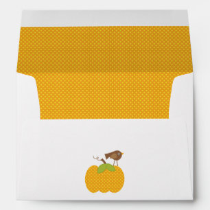 Autumn Baby Shower Envelope
