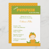 Autumn Baby Shower Invitation (Front/Back)