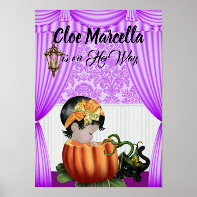 Autumn Baby Shower Poster (Front)