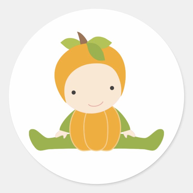 Autumn Baby Shower Stickers (Front)