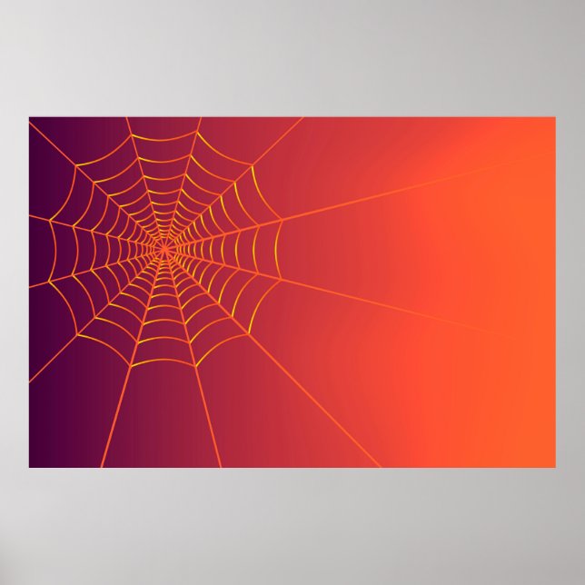 Autumn background halloween poster (Front)