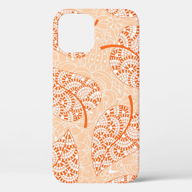 Autumn background. Leaf seamless patternbackground Case-Mate iPhone Case (Back)