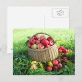 Autumn background postcard | Zazzle