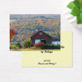Autumn Barn and Hills ATC (Desk)
