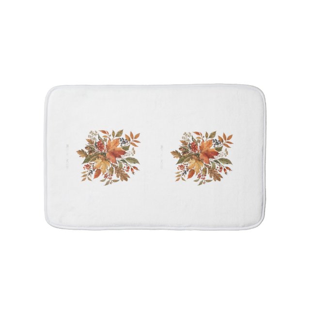 Autumn bath mat.  mat (Front)