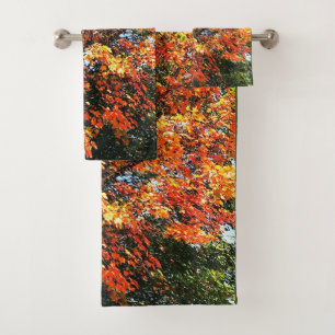 AUTUMN bath towel set