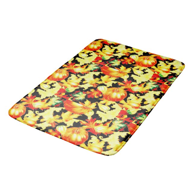 Autumn Bathroom Mat (Angled)