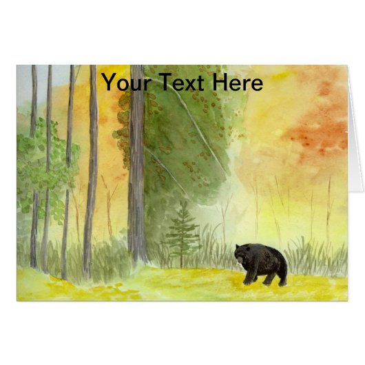 Autumn Bear (Front Horizontal)