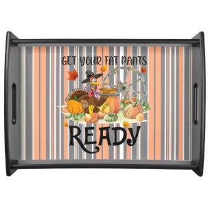 Autumn Beautiful Modern Thanksgiving Collection Serving Tray