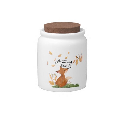 Autumn Beauty coffee mug Candy Jar