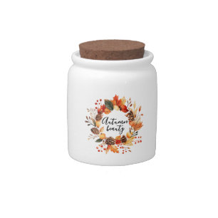 Autumn Beauty coffee mug Candy Jar