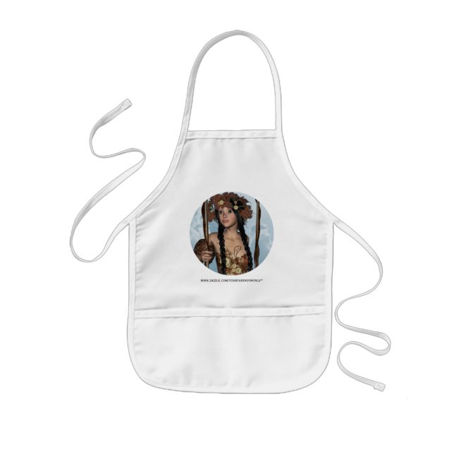Autumn Beauty Kids' Apron (Front)