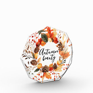 Autumn Beauty Photo Block