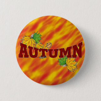 Autumn Beauty - Pinback Button