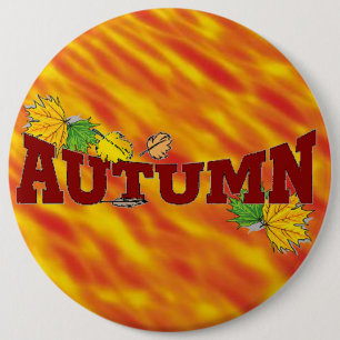 Autumn Beauty - Pinback Button
