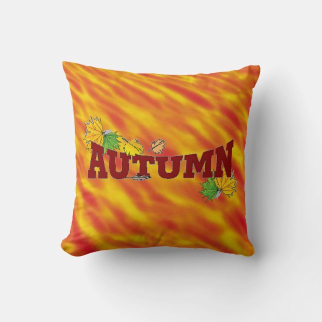 Autumn Beauty - Throw Pillow (Front)